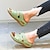 ieftine Sandale de Damă-Pentru femei Sandale Sandale Platformă Mărime Plus Size Papuci de exterior În aer liber Zilnic Plajă Culoare solidă Mată Vară Toc Platformă Vârf deschis Epocă Casual Plimbare PU Loafer Negru Roz