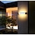 abordables luces de pared al aire libre-luces de pared al aire libre modernas al aire libre luz de pared de metal al aire libre 220-240v 20 w