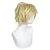 abordables Perruques de déguisement-perruque cosplay courte blonde pour hommes pour la fête de Noël
