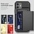 cheap iPhone Cases-Phone Case For iPhone 15 Pro Max Plus iPhone 14 13 12 11 Pro Max X XR XS 8 7 Plus Back Cover Wallet Case Card Slot Shockproof Solid Color TPU PC