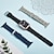 ieftine Curele Apple Watch-3 pachet Banda de silicon din dantela Cu Găuri Compatibil cu Curea de ceas Apple Watch 38mm 40mm 41mm 42mm 44mm 45mm 49mm Dame Silicon Curea de ceas de schimb pentru iwatch Series Ultra 8 7 SE 6 5 4