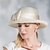 voordelige Feesthoeden-Elegant Prinses Polyesteri hoed met Strik(ken) / Bloem / Pure Kleur 1 stuk Feest / Uitgaan / Teaparty / Melbourne Cup Helm