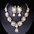 cheap Jewelry Sets-Bridal Jewelry Sets Two-piece Suit Alloy Earrings Women&#039;s irregular Jewelry Set For Wedding Festival