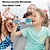 billige Mikrofoner-barnekaraokemikrofon trådløs karaokemikrofon med led lys for jenter 3-12 år julegaveleker til barn