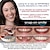 billige Hjemmehelse-simulering tannregulering silikon simulering tannregulering tenner smil, bitetann finér-øvre og nedre tenner brukes til blekingsundervisning for å dekke ufullkomne tenner og få deg til å smile umiddelbart og trygt