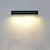 billige utendørs vegglamper-utendørs innendørs LED-vegglamper soverom aluminium vegglampe én font vegglampe ip65 85-265v 12/18/24 w
