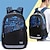 levne Bookbags-Školní batoh Bookbag Více barev pro Student Chlapci Voděodolné Odolnost proti opotřebení Velká kapacita Tkanina Oxford Školní aktovka Back Pack Aktovka 23 inch