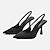 olcso Női magas sarkú cipők-női sarkú cipők női bokapántos sarok irodai napi színátmenet színes magassarkú hegyes orr elegáns szexi alkalmi séta szintetikus naplopó fekete piros cipő piros alsóval