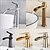 cheap Bathroom Sink Faucets-Bathroom Sink Faucet,Brass Waterfall Single Handle Two Holes Bath Taps(Tall or Short Body)