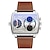 tanie Zegarki elektroniczne-sanda nowy podwójny wyświetlacz elektroniczny zegarek kwarcowy dla mężczyzn top marka wodoodporna wielofunkcyjna moda sportowa skórzane luksusowe zegarki