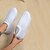 abordables Zapatillas de mujer-Mujer Zapatillas de deporte Slip-Ons Zapatos brillantes y brillantes Tallas Grandes Zapatos Flyknit Exterior Oficina Trabajo Color sólido Verano Cristal Tacón Plano Punta cerrada Casual Zapatos para