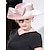 cheap Party Hats-Elegant Sweet Flax Hats with Bowknot 1PC Wedding / Party / Evening / Melbourne Cup Headpiece