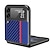 זול מארז סמסונג-טלפון מגן עבור סמסונג גלקסי Z Flip 4 Z Flip 3 כיסוי עם מכסה נפתח-נסגר אחיד PC עור PU