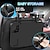 cheap Car Organizers-Foldable Car Seat Back Portable Tray with Phone Mount Steering Wheel Tray for Food Dining Drink and Laptop Hanging Car Steering Wheel Tray