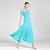 cheap Ballroom Dancewear-Ballroom Dance Dress Pure Color Women&#039;s Performance Daily Wear Short Sleeve Milk Fiber