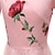 olcso 1950-es évek-1950-es Koktélruha Vintage ruha Ruhák Flare ruha Női Virág Álarcos mulatság Buli / Este Ruha