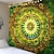 cheap Boho Tapestry-Mandala Bohemian Wall Tapestry Art Decor Blanket Curtain Hanging Home Bedroom Living Room Dorm Decoration Boho Hippie Psychedelic Floral Flower Lotus Indian