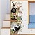 baratos Adesivos de Parede Decorativos-adesivos de parede desenhos animados animais do jardim de infância sala de aula layout de porta adesivos de parede de quarto de criança adesivos de parede autoadesivos