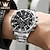 cheap Quartz Watches-OLEVS Quartz Watch for Men Fashion Luxury Dive Classic Quartz Men&#039;s Wristwatches Sports Waterproof Stainless Steel Strap Watches