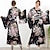 cheap Kimono-Women&#039;s Yukata Robe Kimono Japanese Traditional Masquerade Adults Kimono Coat Party