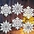 billige Julepynt-30 stk julehvite snøfnuggdekor vinter jul festgjenstand hengende dekorasjoner for festlige anledninger til hjemme julfestdekor, juletre dekorutstyr