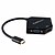 billige USB-hubber og -brytere-USB 3.1 USB C Huber 3 porter Høyhastighet USB-hub med HDMI 2.0 DVI VGA Strømforsyning Til Bærbar Smart TV Smarttelefon