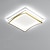 baratos Luzes de teto reguláveis-Luzes de montagem embutida reguláveis de 50cm acabamentos pintados elegantes em alumínio contemporâneo moderno 220-240v