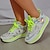 cheap Women&#039;s Sneakers-Women&#039;s Trainers Athletic Shoes Sneakers Plus Size Fantasy Shoes Platform Sneakers Outdoor Athletic Daily Color Block Solid Colored Flat Heel Round Toe Sporty Casual Running Tennis Shoes PU Leather
