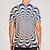 お買い得  3D Tシャツ-男性用 グラフィック 3D印刷 シャツ Tシャツ 半袖 Tシャツ 3Dプリント レギュラーカラー シャツ ベーシック カジュアル 日常 週末 ブルー パープル グリーン 衣類 プラスサイズ S M L XL XXL 3XL 4XL
