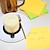 baratos Post-it-(pacote com 8) notas adesivas de 3 x 3 polegadas almofadas autoadesivas de cores brilhantes fáceis de postar para notebook de escritório doméstico, presente de volta às aulas