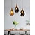 billiga Belysning för köksön-1-ljus 30cm massivt trä glas taklampa led elegant enkel design ö-lampor modern stil restaurang butiker/kaféer vardagsrumslampor 220-240v 110-120v