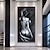 זול Nude Art-mintura בעבודת יד ציור שמן על בד קישוט אמנות קיר מודרני תמונת נוף עיר מופשטת לעיצוב הבית ציור ללא מסגרת מגולגל לא מתוח