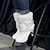 Χαμηλού Κόστους Χερευτές και χειμερινές μπότες-Γυναικεία Μπότες Δώρα Αγίου Βαλεντίνου Μπότες με τακούνι Πάρτι Συνδυασμός Χρωμάτων Fleece Lined Μποτάκια μποτάκια Χειμώνας Blană Curată Φιόγκος Πλατφόρμα Ψηλοτάκουνο Κοντόχοντρο Τακούνι Στρογγυλή Μύτη