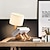 billige Indendørsbelysning-bordlampe / læselys dekorativ kunstnerisk / traditionel / klassisk til soveværelse / arbejdsværelse / kontorstof 220v