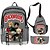 cheap Travel Bags-My Hero Academia Cool and Simple Student Backpack Set for Men and Women