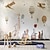preiswerte Kinderzimmer Tapete-Art Deco 3D Wandbild Cartoon Flugzeug Ballon Illustration geeignet für Hotel Wohnzimmer Schlafzimmer Leinwand Material selbstklebende Tapete Wandbild Wandtuch Wandverkleidung