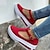 cheap Women&#039;s Sneakers-Women&#039;s Sandals Sneakers Plus Size Platform Sneakers Outdoor Work Daily Solid Colored Summer Buckle Wedge Heel Round Toe Closed Toe Casual Walking Canvas Buckle Black Pink Red