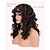 cheap Black &amp; African Wigs-Eddie Munson Wig Curly wigs with Bangs for Women REECHO Black Brown Curly Shag Synthetic Hair Replacement Wig for Daily Use Party Cosplay