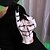 voordelige Wearables &amp; Dress-Up-halloween handschoenen lang spookklauw aankleedhandschoenen mode lange nagel rollenspel themafeest grappige heksenhandschoenen halloween rekwisieten make-up bal feestartikelen feestjurk horror dames