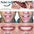 abordables Soin à domicile-accolades de simulation accolades de simulation en silicone dents sourire