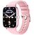 cheap Smartwatch-Smart Watch 1.7 inch Smartwatch Women Bluetooth Answer Call IP67 Waterproof Heart Rate Sleep Tracking Blood Oxygen Ai Voice Control for Android iOS Phone