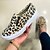 cheap Women&#039;s Slip-Ons &amp; Loafers-Women&#039;s Slip-Ons Plus Size Daily Summer Flat Heel Round Toe Casual Minimalism Running Shoes Synthetics Loafer Striped Leopard Black Blue