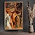 cheap Famous Paintings-Handmade Oil Painting Canvas Wall Art Decoration Picasso Style Figures for Home Decor Rolled Frameless Unstretched Painting