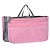 preiswerte Aufbewahrungs-Säcke-16-farbige praktische Dual-Handtasche Geldbörse Nylon Dual-Organizer-Einsatz Kosmetik-Aufbewahrungstasche schwarz