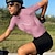 olcso Női trikók-21Grams Női Biciklis ruházat Rövid ujjú Kerékpár Dzsörzé Felsők 3 hátsó zsebbel Hegyi biciklizés Országúti biciklizés Gyors szárítás Légáteresztő Nedvességelvezető Mekano Fekete Sárga Rózsaszín