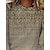 economico T-Shirt da donna-Per donna Camicia Blusa Pop art Stampa Giornaliero Fine settimana Streetwear Informale Manica lunga Rotonda Blu Primavera Autunno