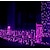 abordables Guirlandes Lumineuses LED-Lumières de rideau de fenêtre de glaçon de noël en plein air 6x1m-300led plug in 9 couleurs télécommande fenêtre tenture murale lumière blanc chaud rvb pour chambre fête jardin décorations de noël