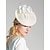 Χαμηλού Κόστους Fascinators-fascinators kentucky derby καπέλο κομψές ποιμενικές κορδέλες κεφαλιού αβάκα με ruching / βράδυ / πάρτι τσαγιού / κεφαλή φλιτζανιού μελβούρνης