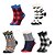 cheap Socks &amp; Tights-1 Pair Men&#039;s Crew Socks Simple Classic Stripe Office Daily Plaid Warm