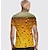 billiga herr 3d-tröja-Herr Unisex T-shirt T-shirts Grafisk Bubbla Öl Rund hals Grön Purpur Gul Rubinrött 3D-tryck Dagligen Helgen Kortärmad Mönster Kläder Grundläggande Streetwear